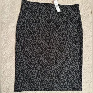 LOFT Printed Skirt